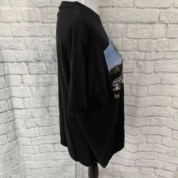 Ice cube women 2XL Crewneck short sleeve graphic print concert t-shirt black - Picture 3 of 7